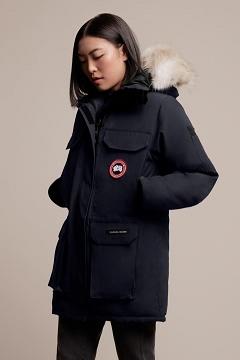 Chamarras Canada Goose Mujer Outlet - Expedition Abrigos Azul Marino LU6189274